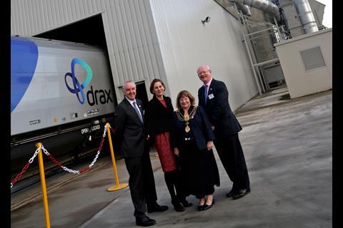 ABP's new biomass terminal will mainly handle sustainable wood pellets imported from North America and Europe Photo: ABP/David Lee Photography
